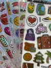 Children's laser gilding stickers, creative stationery, cartoon cute desserts, animal journal stickers, mobile phone decorations Item Picture
